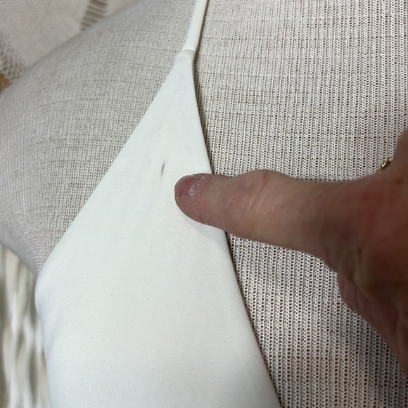 6 Shore Road Off White One Piece Swimsuit Size Small - Picture 2 of 8